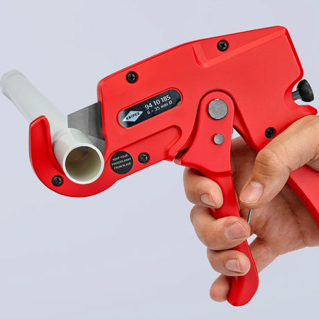 Obcinak do rur Knipex 9410185 (czerwony)