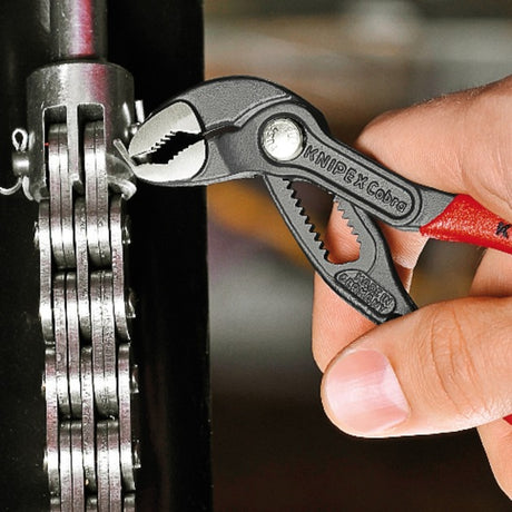 Knipex cobra - szczypce nastawne do pomp wodnych - 125mm - antypoślizgowa rączka