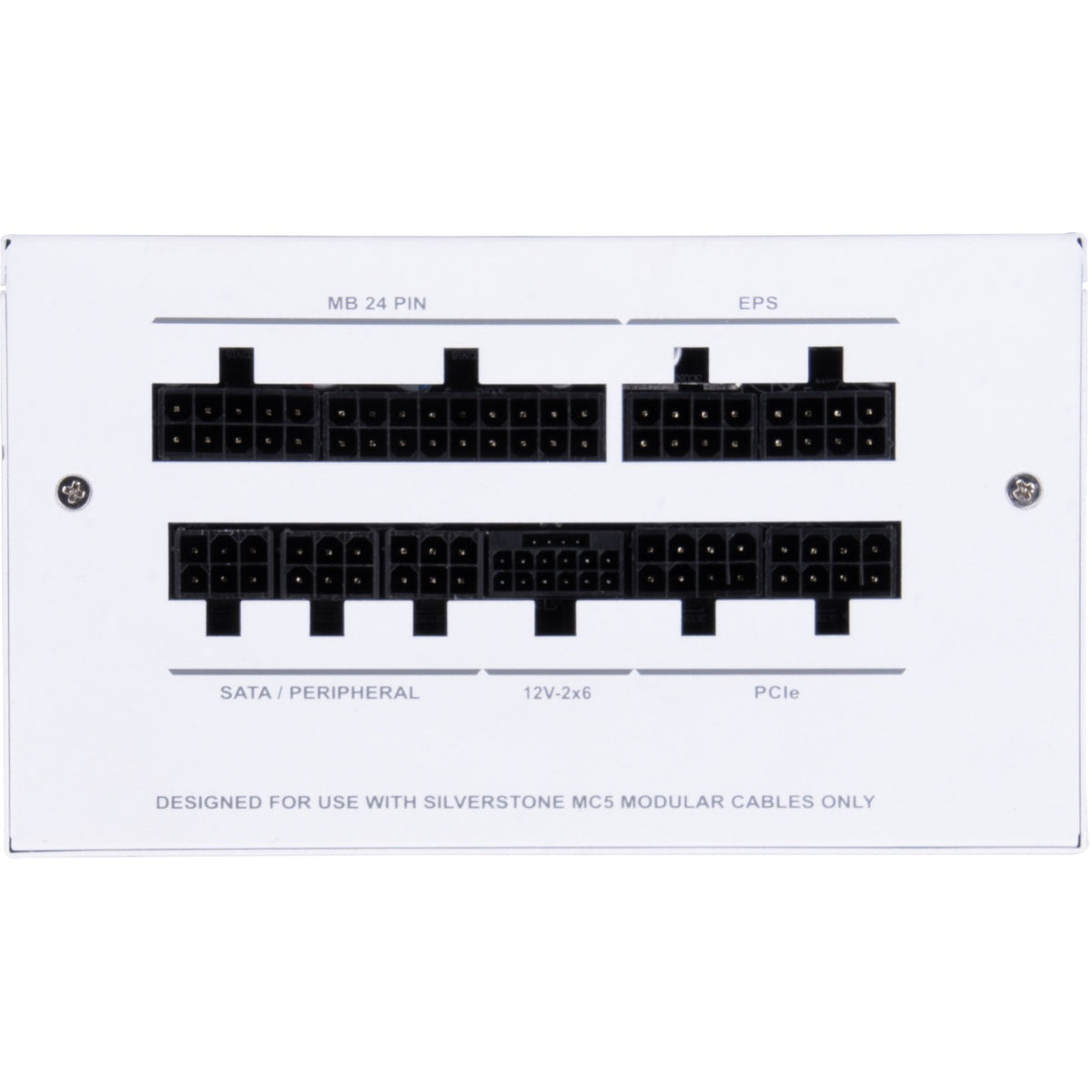 Modułowy zasilacz Silverstone sst-da850r-gma-www 850 W (biały, 4x pcie)