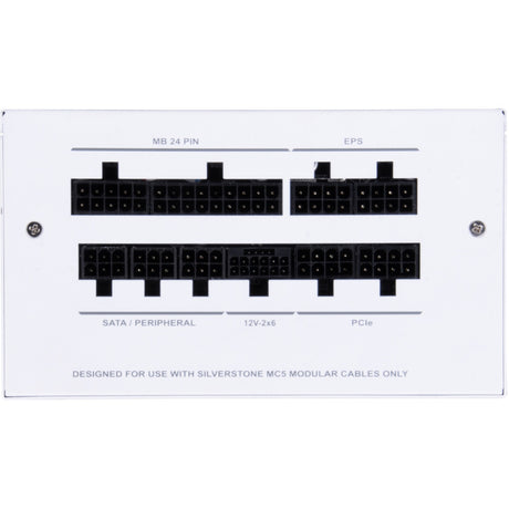 Modułowy zasilacz Silverstone sst-da850r-gma-www 850 W (biały, 4x pcie)
