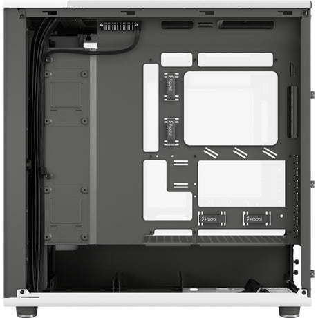 Fractal Design North XL RC Chalk White TG Clear Obudowa Midi Tower (biały kolor drewna | 2x USB-A | 1x USB-C | szkło hartowane)