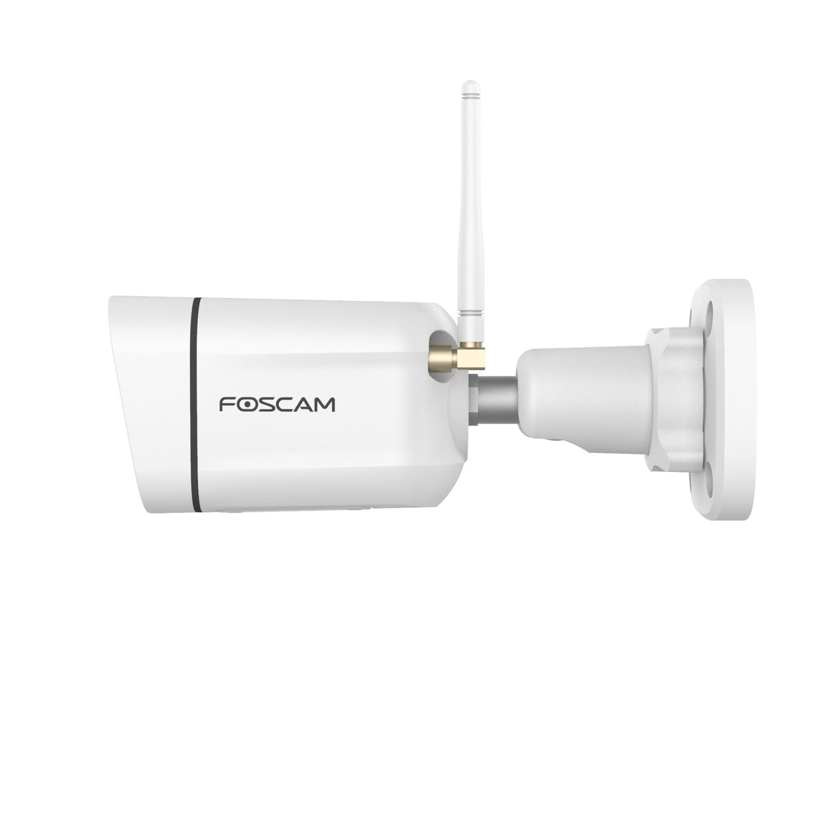 Foscam v8p, dwuzakresowa kamera bezpieczeństwa Wi-Fi 4K 8MP (biała, z alarmem dźwiękowym i świetlnym)