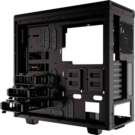 Bądź cicho! Obudowa midi tower pure base 600 window (czarna | 2x USB-A | szkło hartowane)