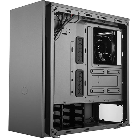 Cooler master mcs-s600-kn5n-s00 silencio s600 bez tg, atx, midi tower, 5x 2,5 , 2x 120mm, czarny