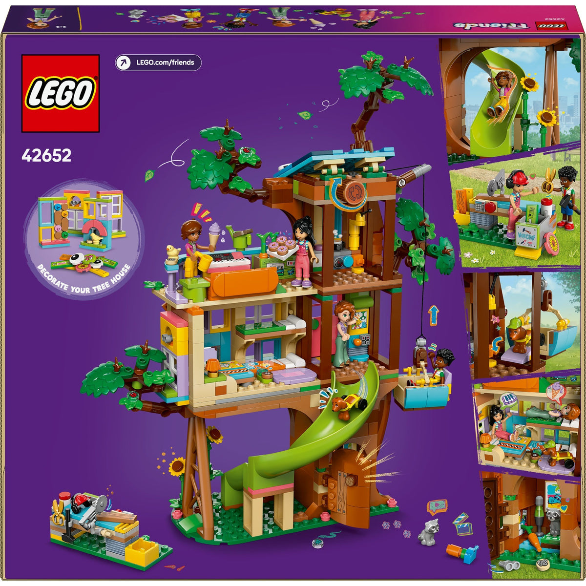 Lego Friends Domek na drzewie dla przyjaciół - 42652