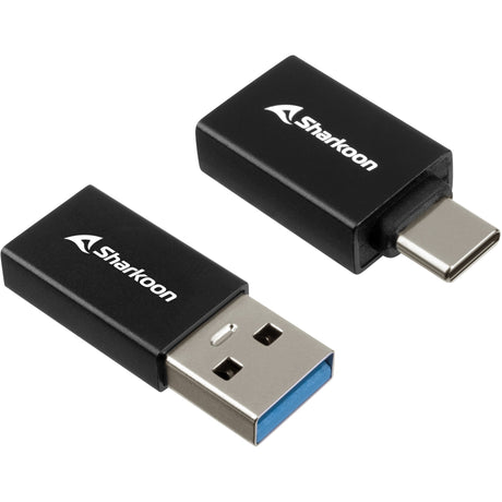 Adaptery Sharkoon officepal USB-C (czarne)