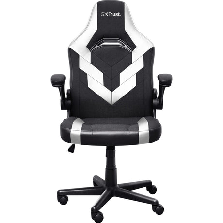 Fotel gamingowy Trust GXT 703W Riye (czarno-biały)