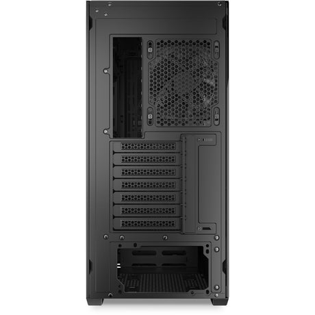 Obudowa midi tower Sharkoon ak5g rgb (czarna | 2x usb-a | 1x usb-c | rgb | szkło hartowane)