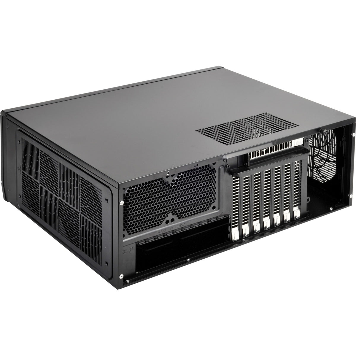 Obudowa Silverstone SST-GD10B HTPC (czarna | 2x USB-A)
