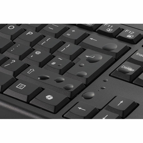 Zestaw stacjonarny z akumulatorami Kensington km270 eq – bezprzewodowy zestaw stacjonarny (czarny, układ US (qwerty), membrana, 100%, bluetooth, 2,4 GHz)