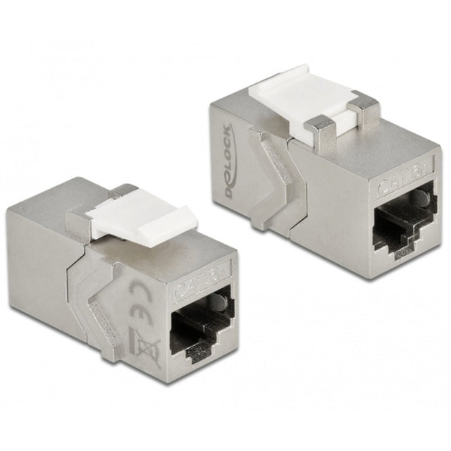 Delock moduł Keystone z gniazdem rj45 na gniazdo rj45 kat.6a