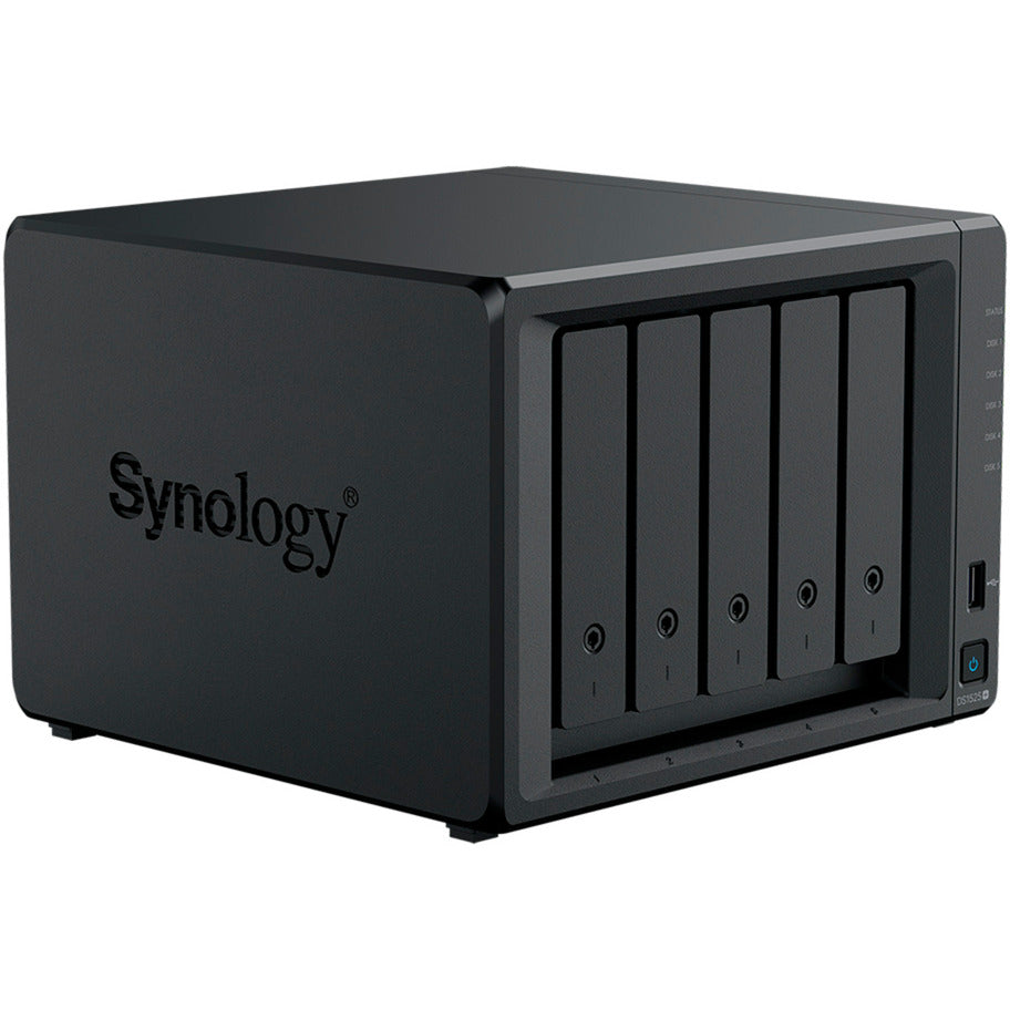 Stacja dyskowa Synology ds1525+ nas (czarna, 2x LAN, USB)