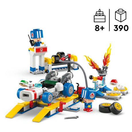 Lego Super Mario 72035 Mario Kart Garaż ropuch