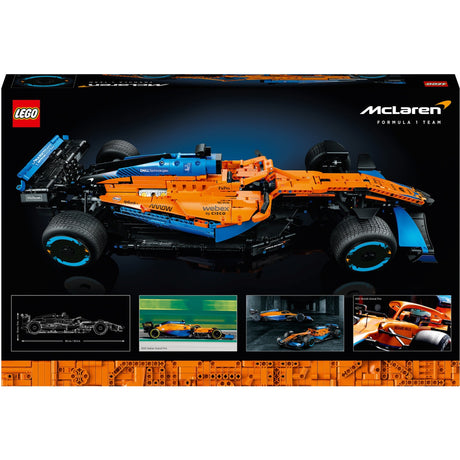 Zestaw Lego Tech McLaren Formula 1 2022 samochód wyścigowy dla dorosłych - 42141