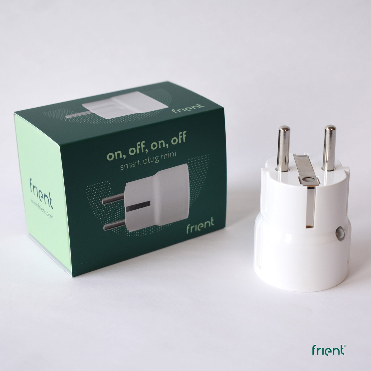 Wtyczka Frient smart plug mini 2 typ e (francuska) (biała, zigbee 3.0)