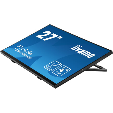 Monitor dotykowy Iiyama Prolite T2755QSC-B1 27 (czarny, HDMI, Display Port, 2x USB-A, USB-B)