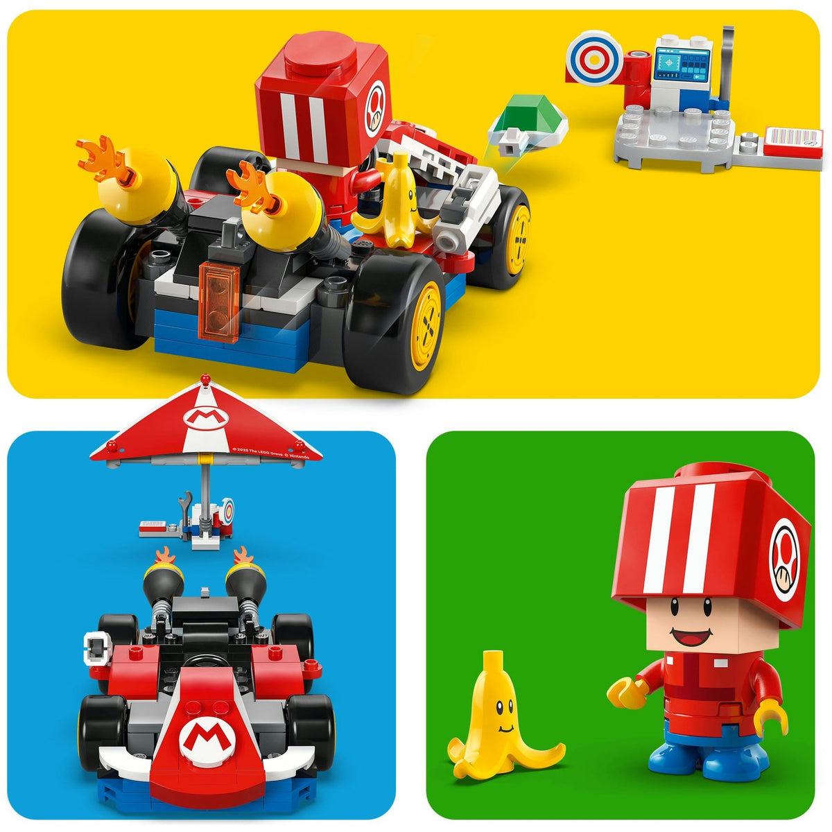 LEGO Super Mario 72032 Standardowy gokart Mario Kart