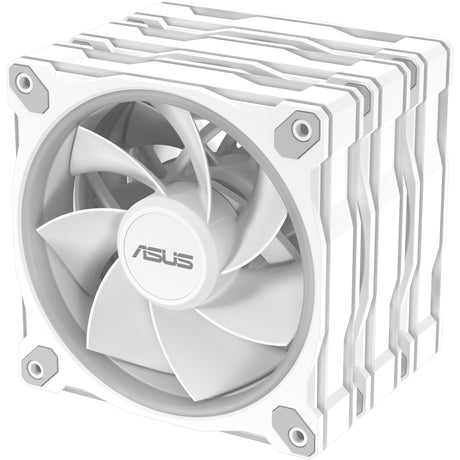 Wentylator wsteczny Asus prime mr120 argb - potrójne opakowanie wentylatorów (biały, 3 sztuki, 120 x 120 x 28 mm, 3 sztuki)