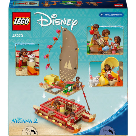 Lego Disney Princess 43270 Kajak przygodowy Vaiana