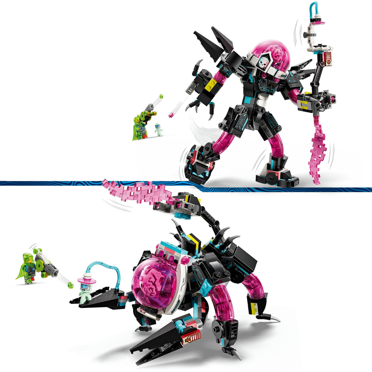 Zestaw Lego® Dreamzzz™ Mateo kontra mech cybermózgu — 71495