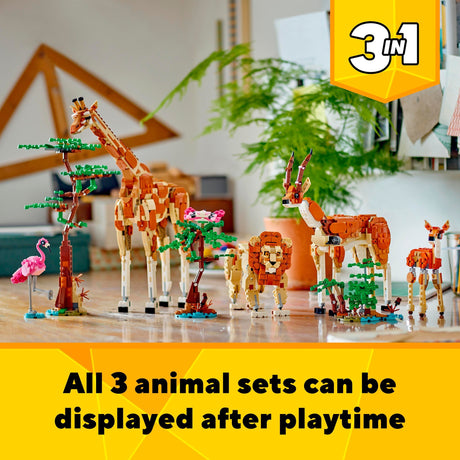LEGO Creator 3w1 Zwierzęta safari - 31150