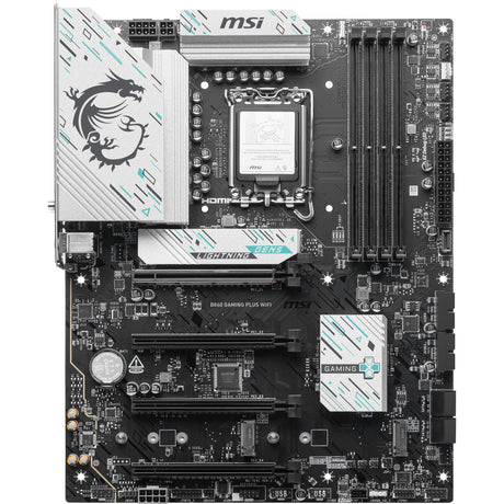 Płyta główna MSI B860 Gaming Plus WiFi Socket 1851 (RAID, 5 GB-LAN, WiFi 7, BT, dźwięk, ATX)
