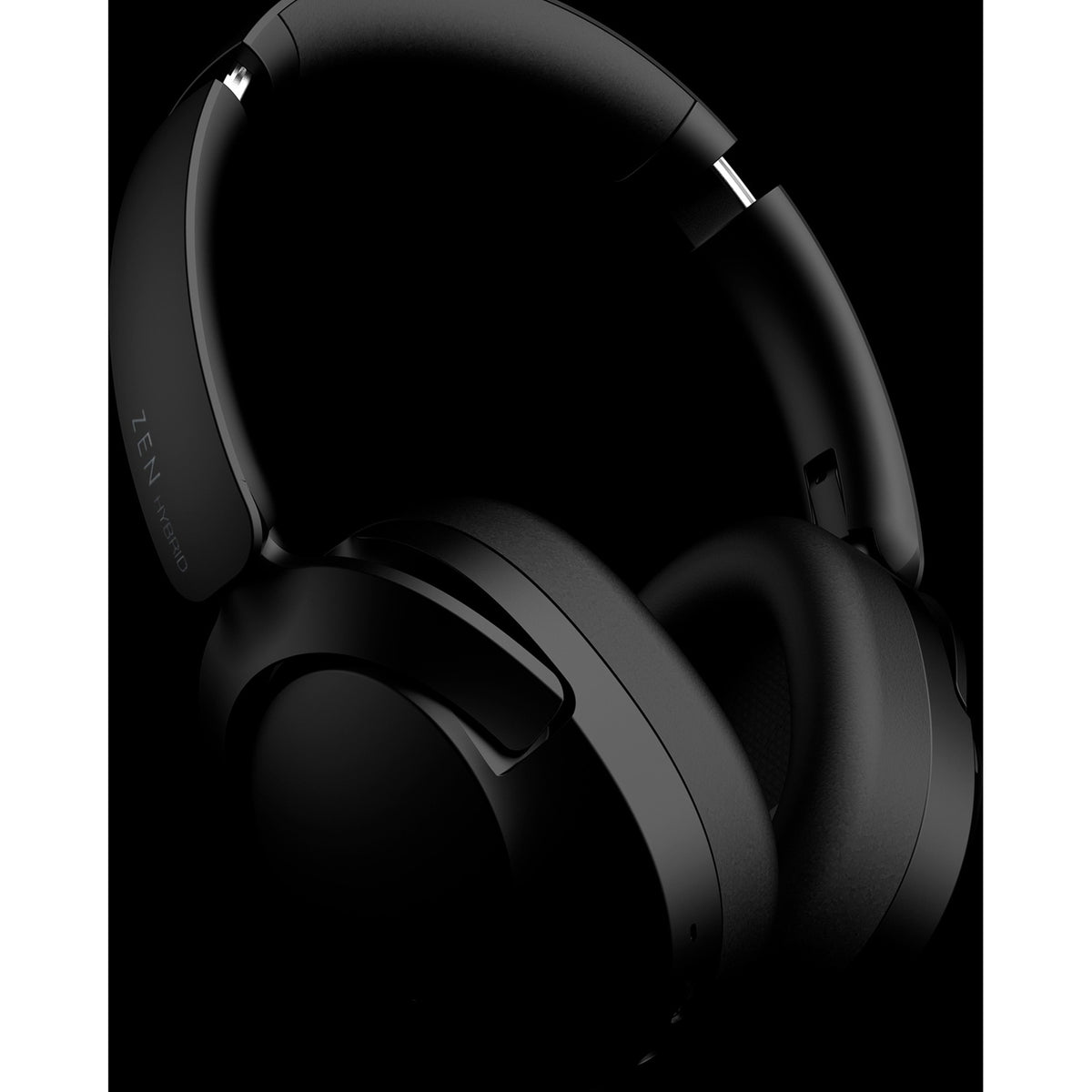 Słuchawki nauszne Creative Zen Hybrid 2 (czarne, Bluetooth 5.2, USB-C, hybrydowy ANC)