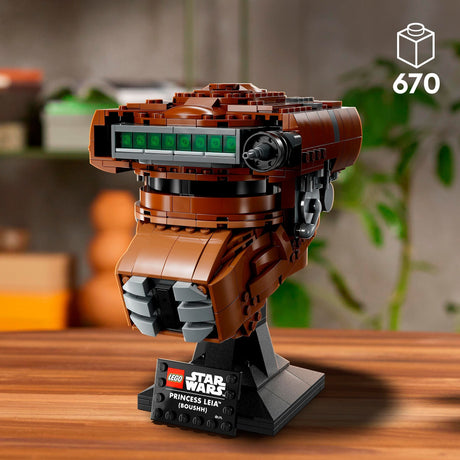Lego Star Wars - zabawka do budowania hełmu księżniczki Lei (boushh) (75351)