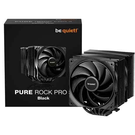 Bądź cicho! Chłodnica procesora Pure Rock Pro 3 (czarna)