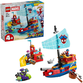 Lego Marvel - zabawka konstrukcyjna statku pirackiego Team Spidey (11208)