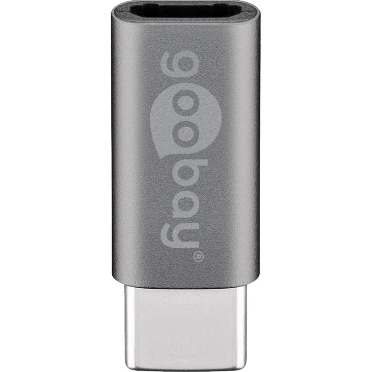 Goobay Adapter USB-C na micro-USB (szary)