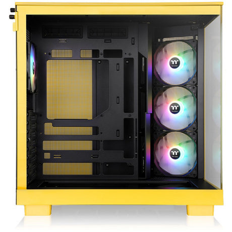 Obudowa Thermaltake View 380 XL TG ARGB Bumblebee Midi Tower (ciemnożółty | 2x USB-A | 1x USB-C | RGB | okienko)