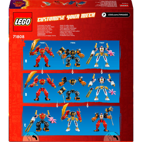 Lego Ninjago 71808 Mech ognia żywiołaka Kais