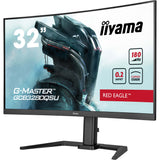 Iiyama G-Master Red Eagle GCB3280QSU-B2 31,5 zakrzywiony monitor do gier (czarny, 2x HDMI, Display Port, 2x USB-A, USB-B, 180 Hz)