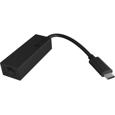 Icy box ib-lan100-c3 adapter USB-C > Gigabit Ethernet LAN (czarny)