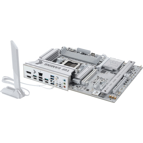 Asus tuf gaming b850-pro wifi7 w neo socket am5 moederbord (wit, raid, 2,5gb-lan, wlan, bt, sound, atx)