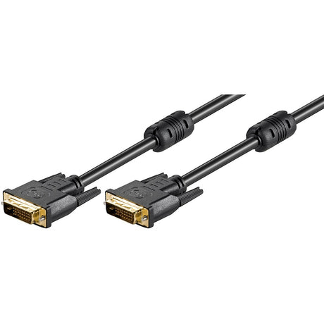 Kabel Goobay DVI-D (czarny, 10 metrów)
