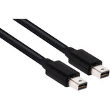 Kabel Club 3d mini displayport 1.4 męsko-męski (czarny, 2 metry)