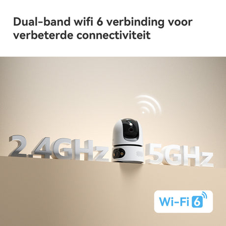 Kamera bezpieczeństwa Imou Ranger dual pro 10mp (biała, 2x 5mp, WiFi 6)