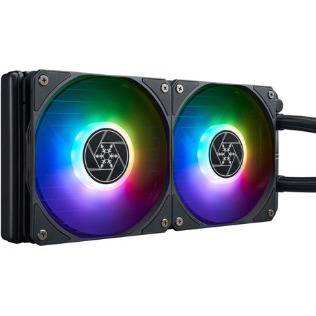 Chłodzenie wodne Silverstone vida 240 slim (czarne)