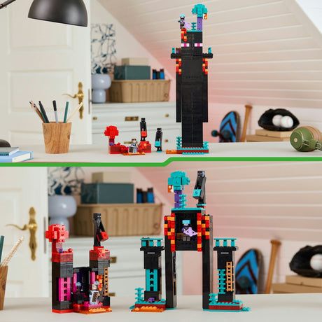 Lego Minecraft 2w1 Wieża Endermana dla dzieci - 21279