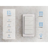 Pilot Shelly Blu RC Button 4 ZB (biały, Bluetooth 5 (LE), ZigBee)