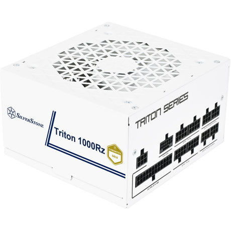 Modułowy zasilacz Silverstone Triton 1000rz o mocy 1000 W (biały, 1x 12 V-2x6, 4x pcie)