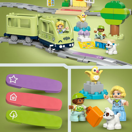 Lego Duplo - interaktywny pociąg przygodowy - 10427