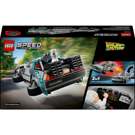 Lego Speed Champions wehikuł czasu z „Powrotu do przyszłości” – 77256