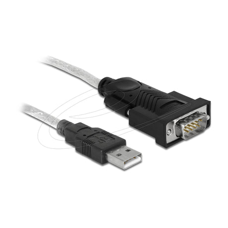 Delock adapter USB 2.0 typ-a > 1 x port szeregowy db9 rs-232 + adapter db25 (1,8 metra)