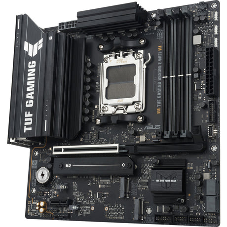 Asus tuf gaming b850m-e wifi socket am5 moederbord (2.5gb-lan, wi-fi 6e, bt, sound, µatx)