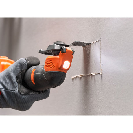 Narzędzie wielofunkcyjne Black+decker bdcos18n-xj 18 V z oscylacyjnym narzędziem wielofunkcyjnym (pomarańczowo-czarny, akumulator i ładowarka nie wchodzą w skład zestawu)