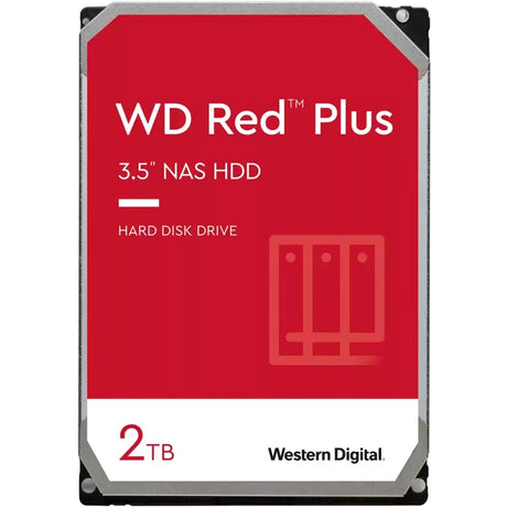 Dysk twardy WD Red Plus 2 TB (20efpx, SATA 600, 24 7, AF)