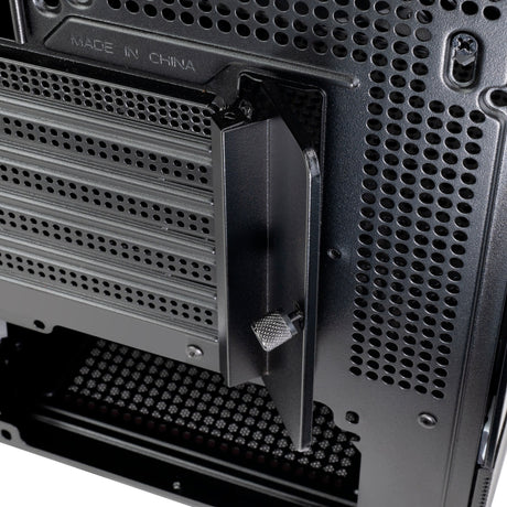 Obudowa mini tower Silverstone lucid 04 (czarna | 2x USB-A | 1x USB-C | RGB | szkło hartowane)